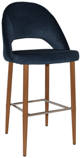 EZ STOOL CHEVRON 750 METAL LIGHTOAK