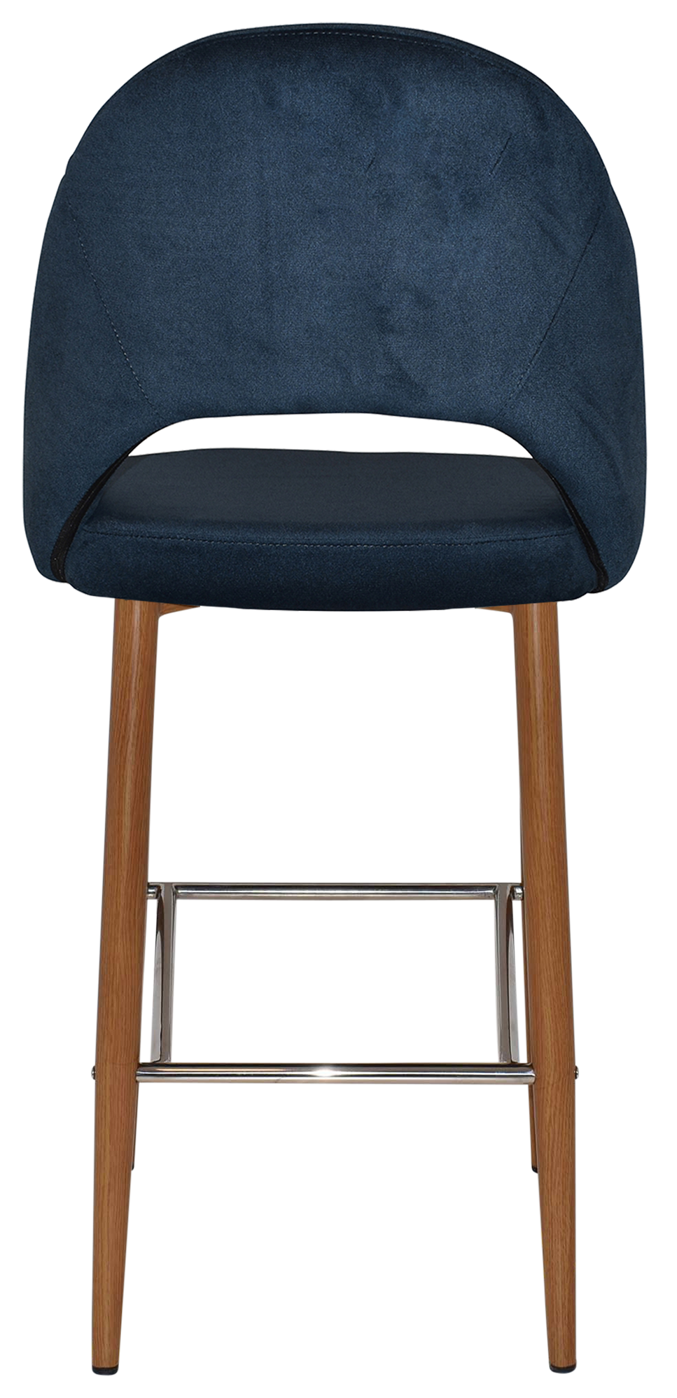 EZ STOOL CHEVRON 750 METAL LIGHTOAK