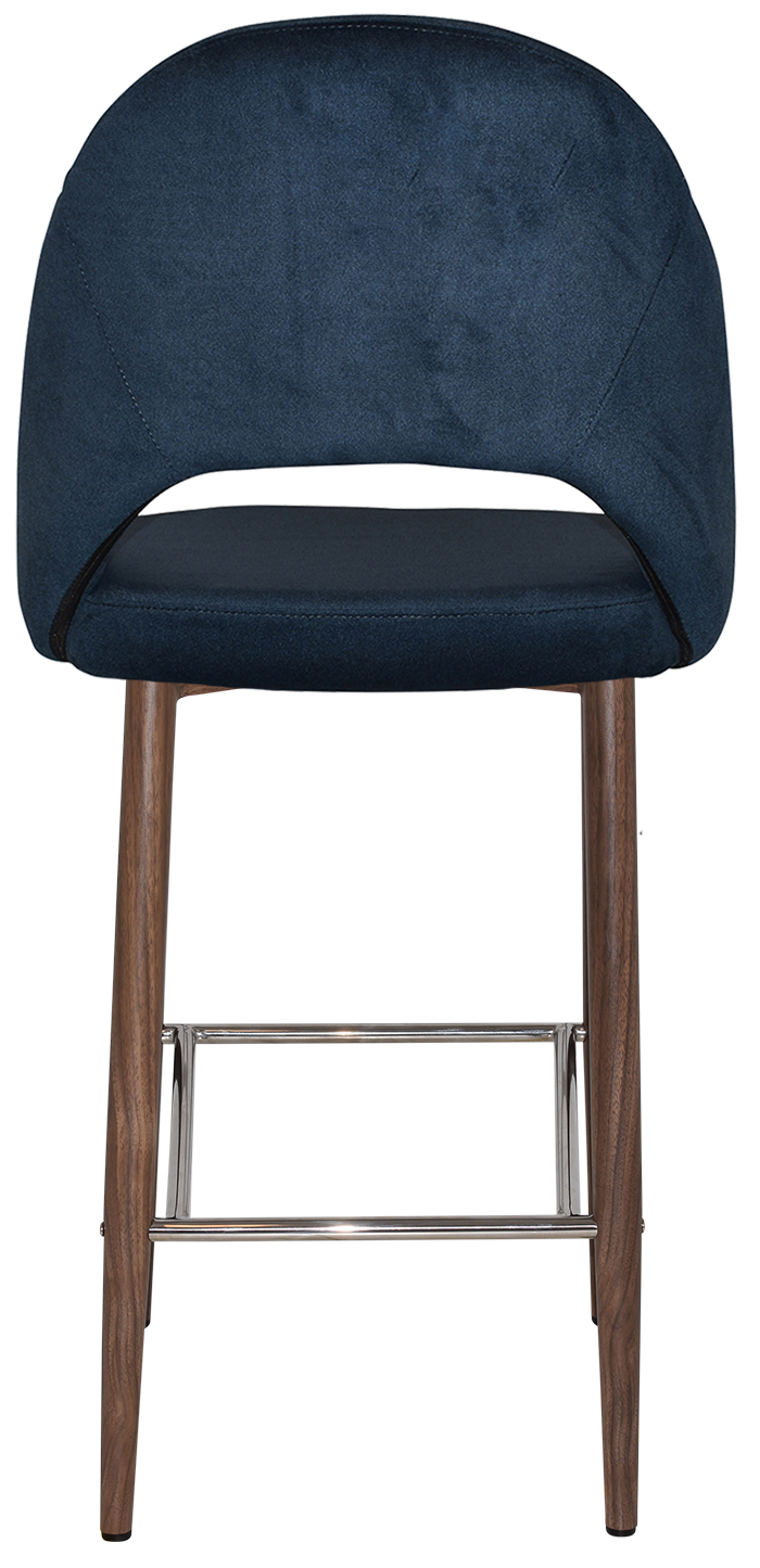 EZ STOOL CHEVRON 750 METAL LIGHT WALNUT