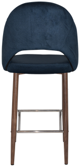EZ STOOL CHEVRON 750 METAL LIGHT WALNUT