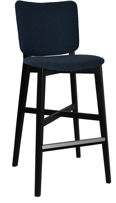 EZ STOOL DAKOTA UPH 2 BLACK - GRAVITY NAVY