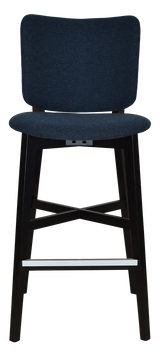 EZ STOOL DAKOTA UPH 2 BLACK - GRAVITY NAVY