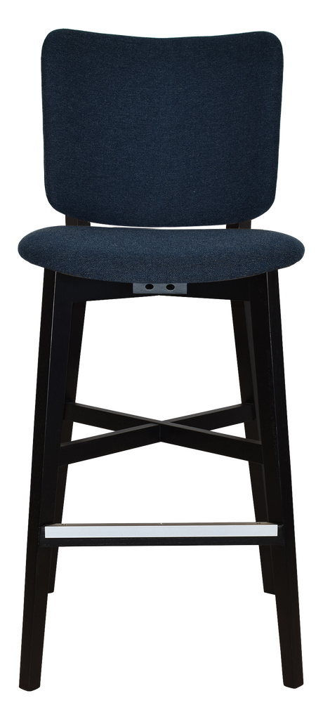 EZ STOOL DAKOTA UPH 2 BLACK - GRAVITY NAVY