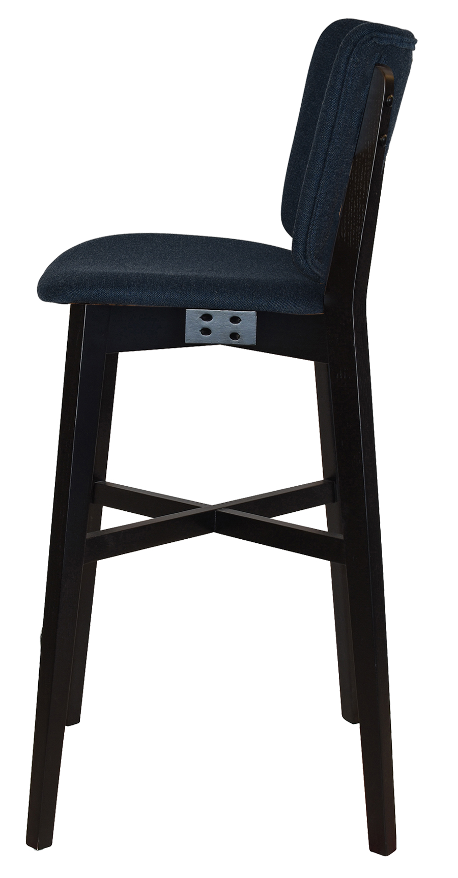 EZ STOOL DAKOTA UPH 2 BLACK - GRAVITY NAVY