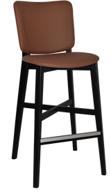 EZ STOOL DAKOTA UPH 2 BLACK - GRAVITY NAVY