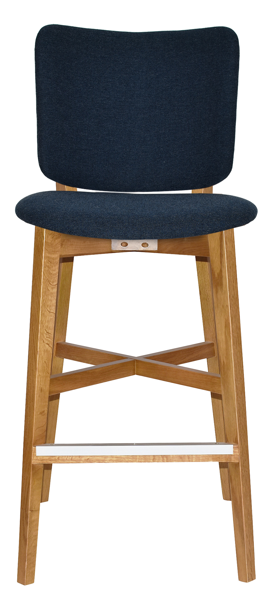 EZ STOOL DAKOTA UPH 2 LIGHTOAK - GRAVITY NAVY