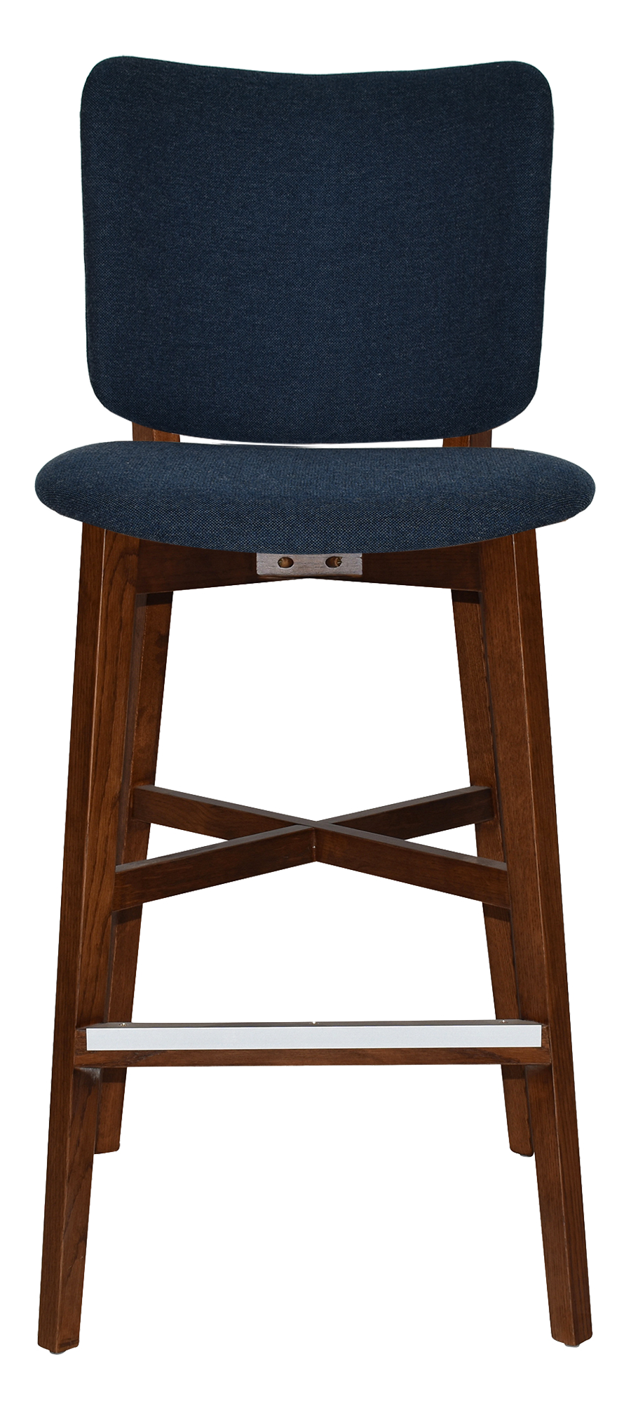 EZ STOOL DAKOTA UPH 2 LIGHTWALNUT - GRAVITY NAVY