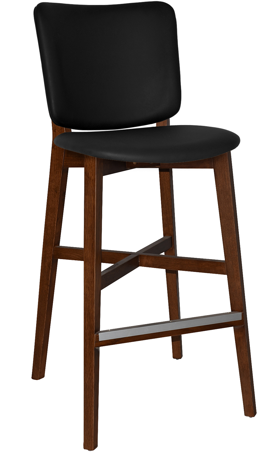 EZ STOOL DAKOTA UPH 2 LIGHTWALNUT - GRAVITY NAVY