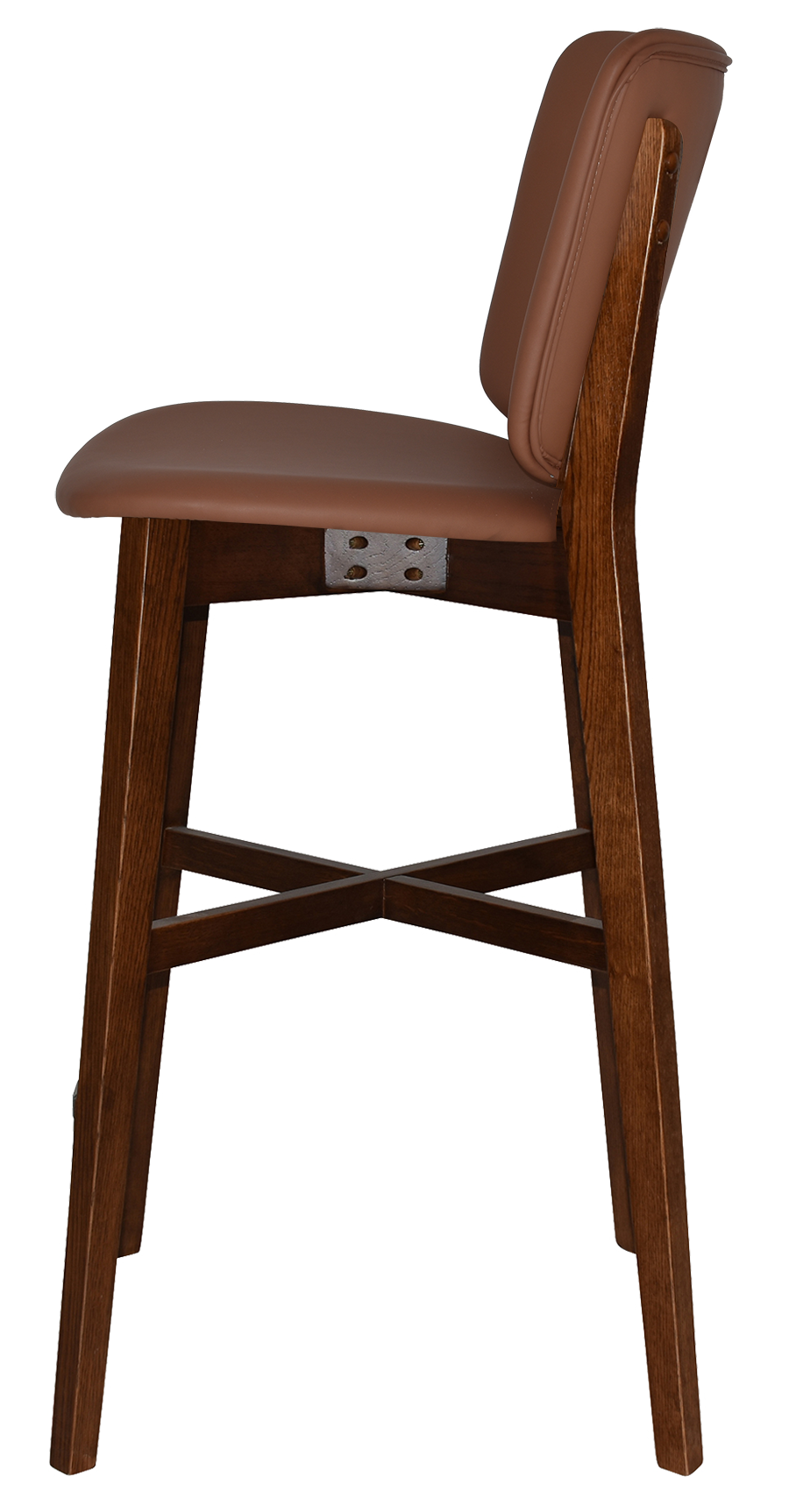 EZ STOOL DAKOTA UPH 2 LIGHTWALNUT - GRAVITY NAVY