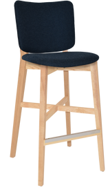EZ STOOL DAKOTA UPH 2 NATURAL - GRAVITY NAVY