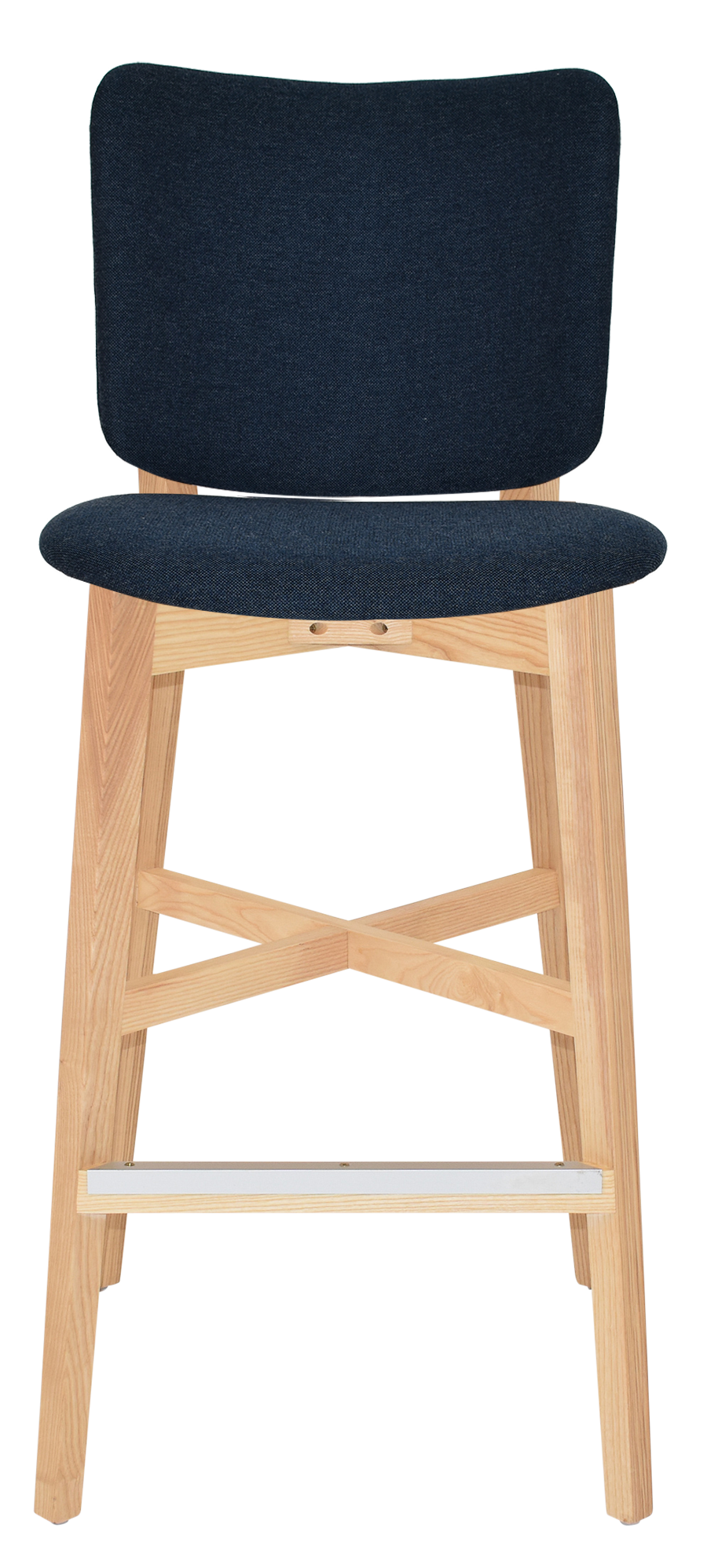 EZ STOOL DAKOTA UPH 2 NATURAL - GRAVITY NAVY