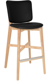 EZ STOOL DAKOTA UPH 2 NATURAL - GRAVITY NAVY