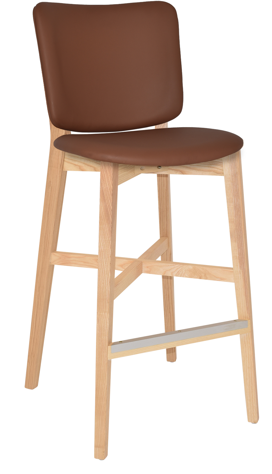 EZ STOOL DAKOTA UPH 2 NATURAL - GRAVITY NAVY