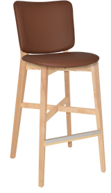 EZ STOOL DAKOTA UPH 2 NATURAL - GRAVITY NAVY