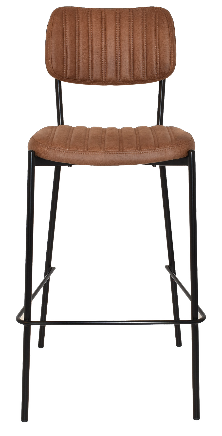 EZ STOOL KANSAS BLACK - EASTWOOD TAN (BACK & SEAT)
