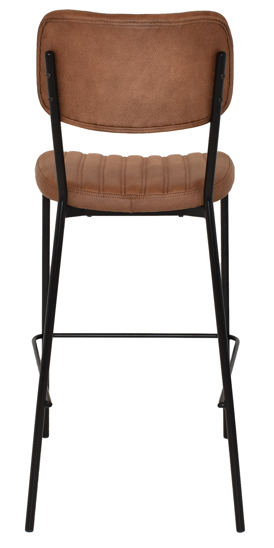 EZ STOOL KANSAS BLACK - EASTWOOD TAN (BACK & SEAT)