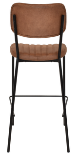 EZ STOOL KANSAS BLACK - EASTWOOD TAN (BACK & SEAT)