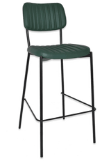EZ STOOL KANSAS BLACK - EASTWOOD TAN (BACK & SEAT)
