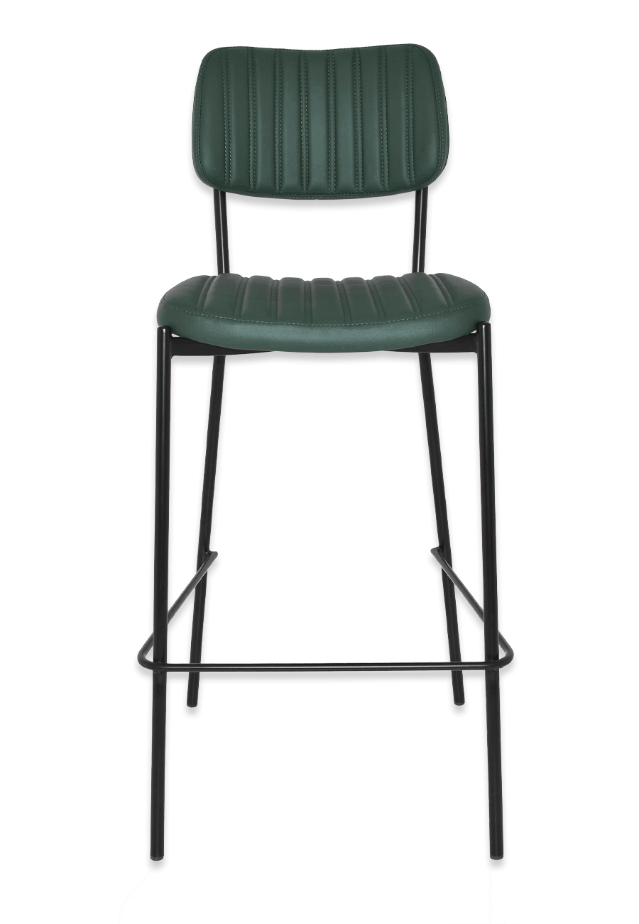 EZ STOOL KANSAS BLACK - EASTWOOD TAN (BACK & SEAT)