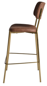EZ STOOL KANSAS BLACK - EASTWOOD TAN (BACK & SEAT)
