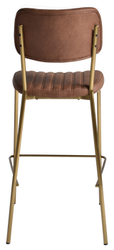 EZ STOOL KANSAS BLACK - EASTWOOD TAN (BACK & SEAT)