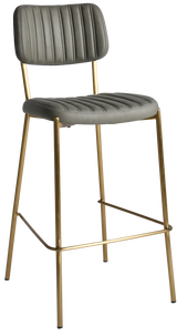 EZ STOOL KANSAS BLACK - EASTWOOD TAN (BACK & SEAT)