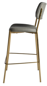 EZ STOOL KANSAS BLACK - EASTWOOD TAN (BACK & SEAT)