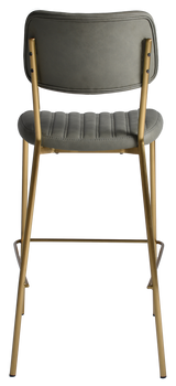 EZ STOOL KANSAS BLACK - EASTWOOD TAN (BACK & SEAT)