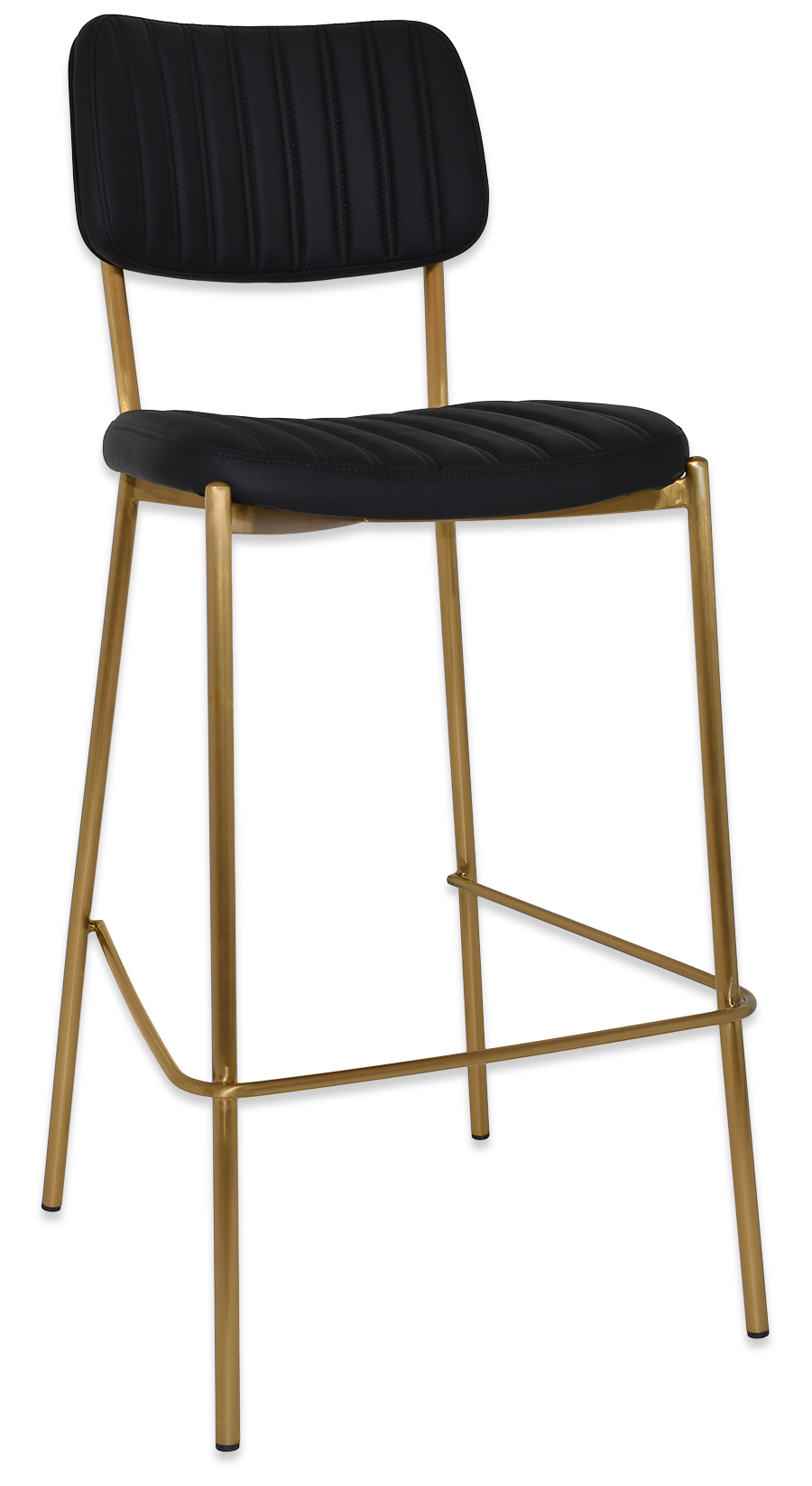 EZ STOOL KANSAS BLACK - EASTWOOD TAN (BACK & SEAT)