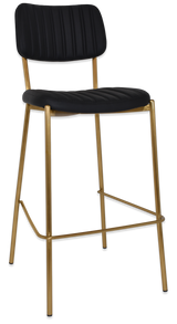 EZ STOOL KANSAS BLACK - EASTWOOD TAN (BACK & SEAT)