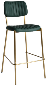 EZ STOOL KANSAS BLACK - EASTWOOD TAN (BACK & SEAT)