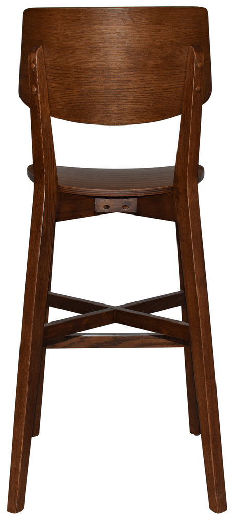 EZ STOOL PHOENIX LIGHT WALNUT
