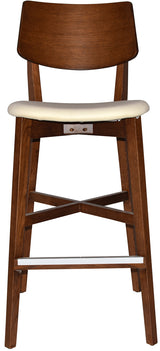 EZ STOOL PHOENIX LIGHT WALNUT