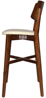 EZ STOOL PHOENIX LIGHT WALNUT
