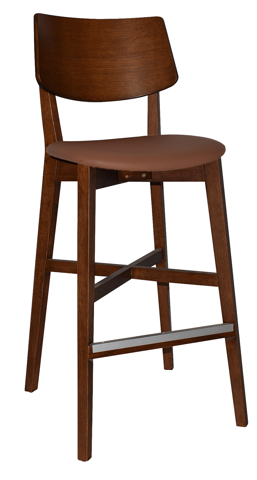 EZ STOOL PHOENIX LIGHT WALNUT