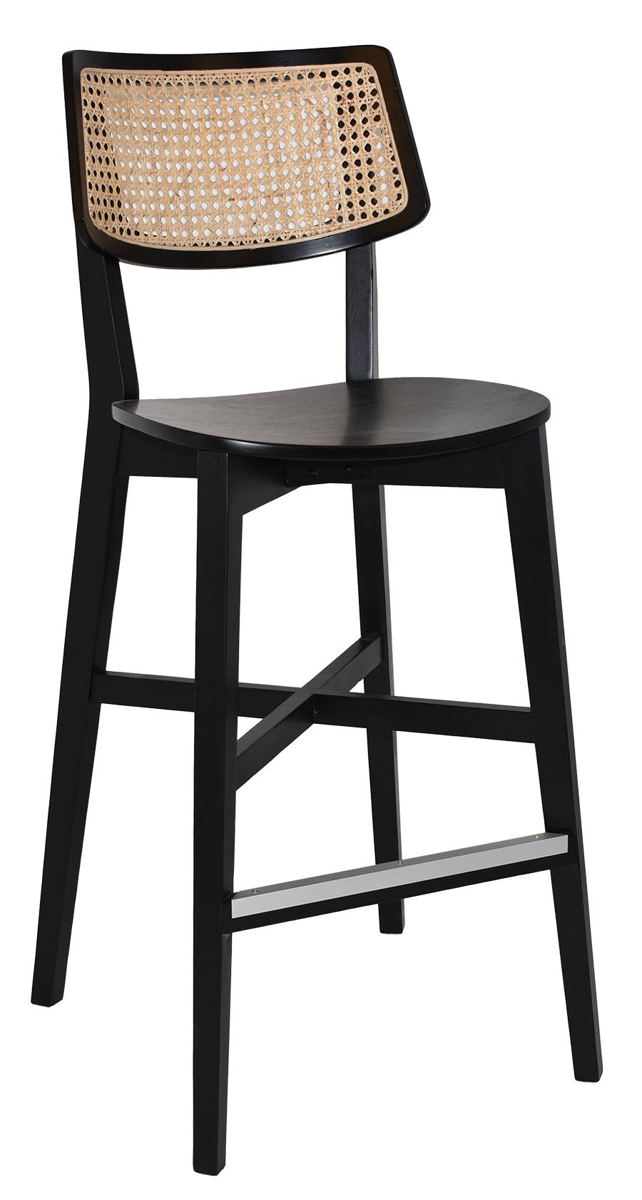 EZ STOOL PHOENIX RATTAN BLACK