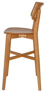EZ STOOL PHOENIX RATTAN BLACK