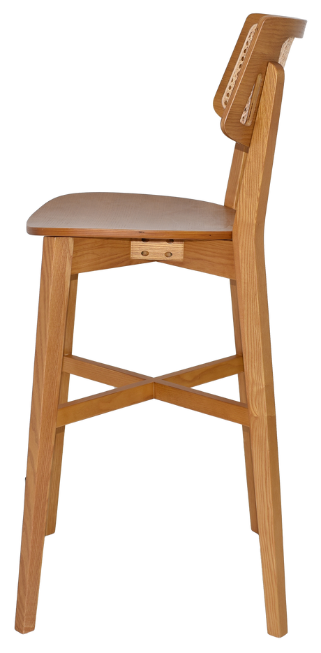 EZ STOOL PHOENIX RATTAN BLACK