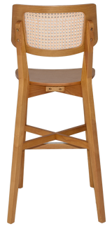 EZ STOOL PHOENIX RATTAN BLACK