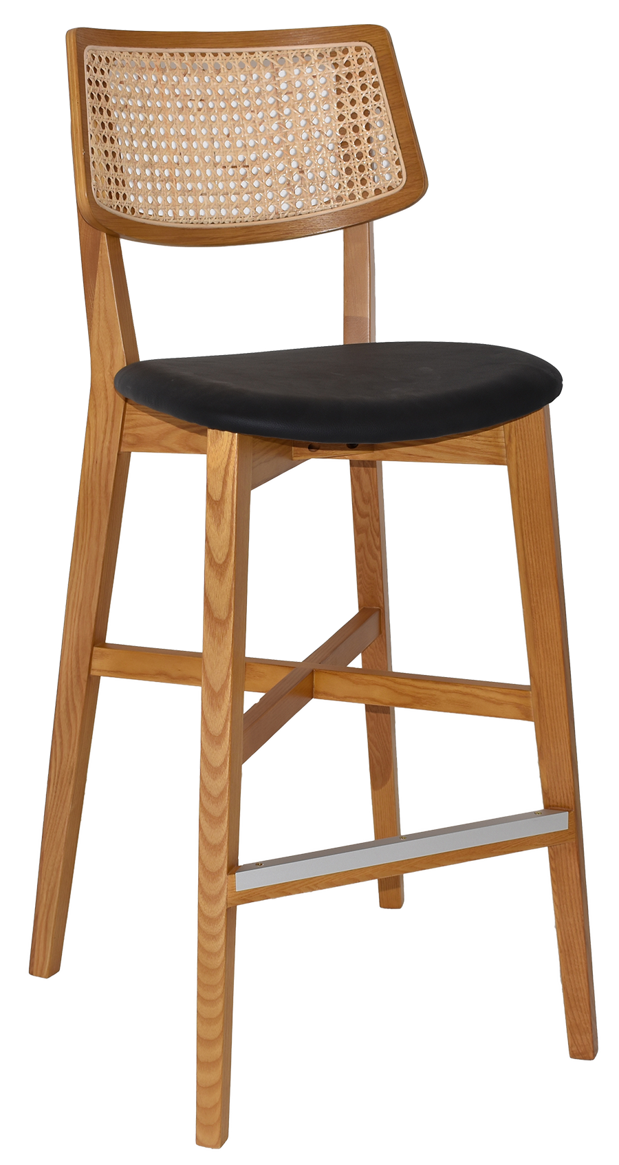 EZ STOOL PHOENIX RATTAN BLACK