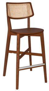 EZ STOOL PHOENIX RATTAN BLACK