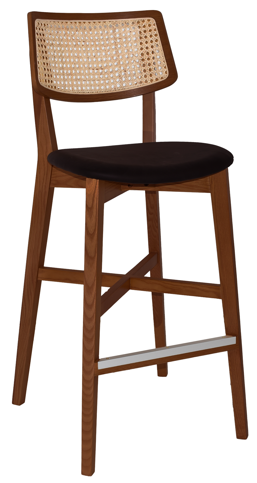 EZ STOOL PHOENIX RATTAN BLACK
