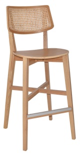 EZ STOOL PHOENIX RATTAN BLACK