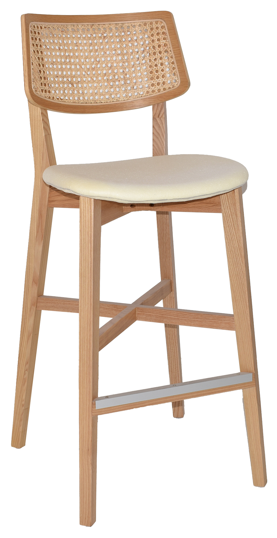EZ STOOL PHOENIX RATTAN BLACK