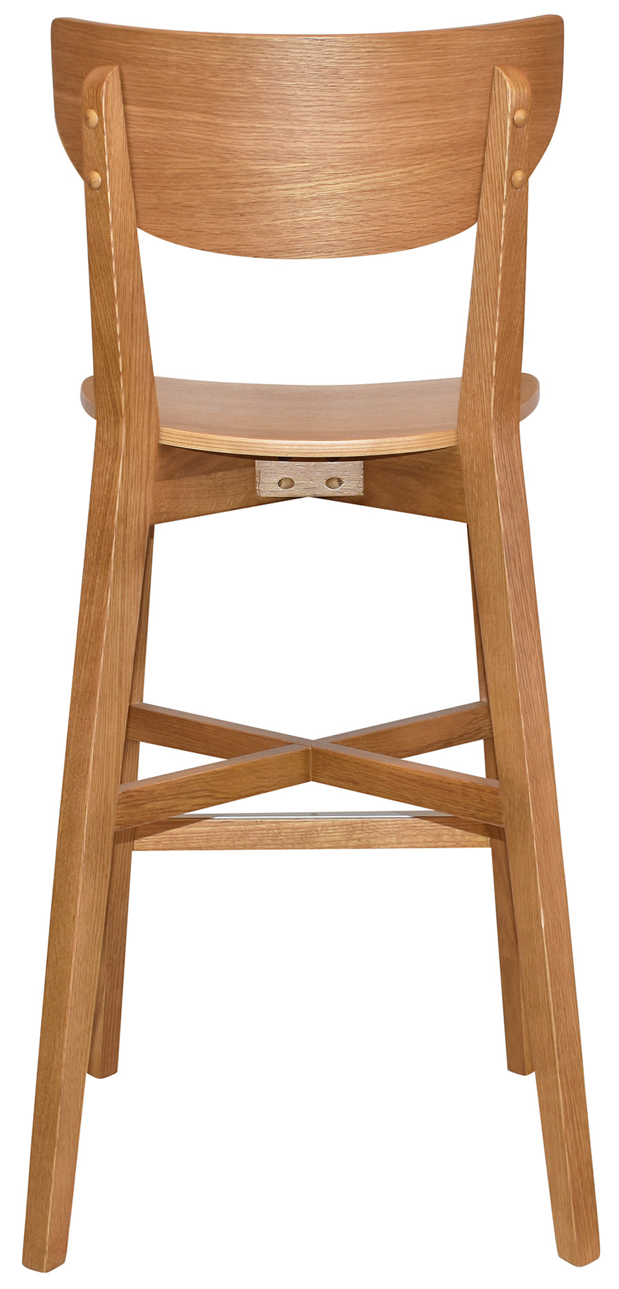 EZ STOOL RIALTO LIGHTOAK