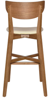 EZ STOOL RIALTO LIGHTOAK