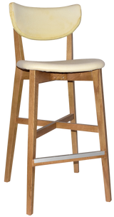 EZ STOOL RIALTO LIGHTOAK