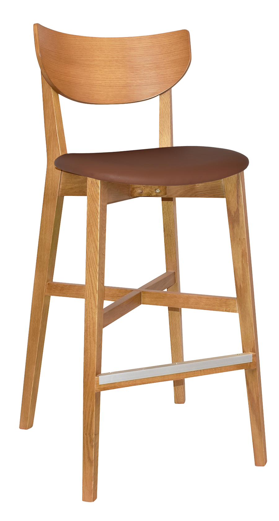 EZ STOOL RIALTO LIGHTOAK