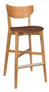 EZ STOOL RIALTO LIGHTOAK