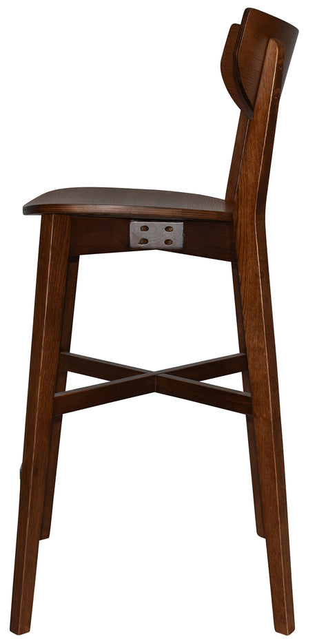 EZ STOOL RIALTO LIGHTWALNUT